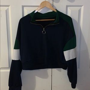 TriColor Quarter Zip